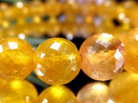 プクラジストーン イエローサファイア サファイア 誕生石 ブレスレット