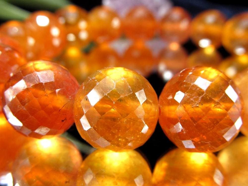 プクラジストーン イエローサファイア サファイア 誕生石 ブレスレット