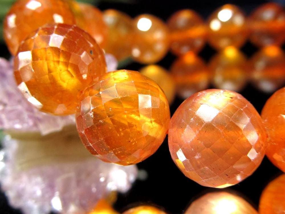 プクラジストーン イエローサファイア サファイア 誕生石 ブレスレット