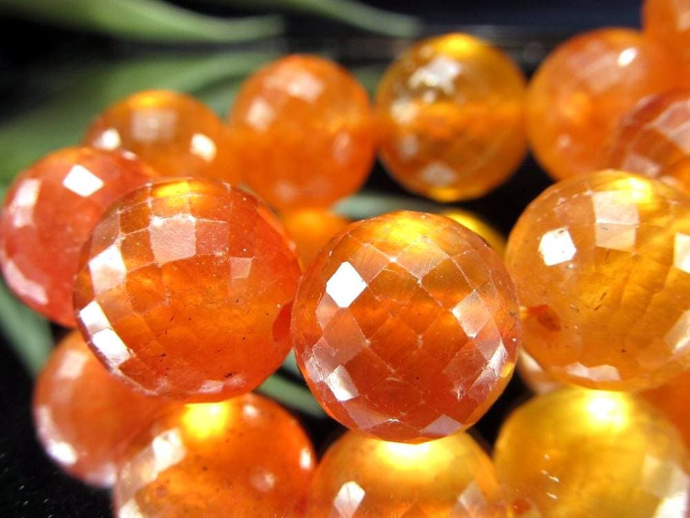 プクラジストーン イエローサファイア サファイア 誕生石 ブレスレット