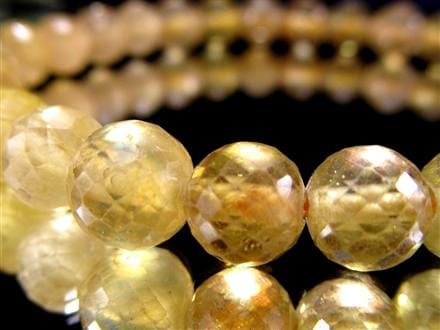 プクラジストーン イエローサファイア サファイア 誕生石 ブレスレット