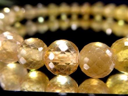 プクラジストーン イエローサファイア サファイア 誕生石 ブレスレット