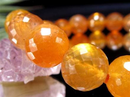 プクラジストーン イエローサファイア サファイア 誕生石 ブレスレット