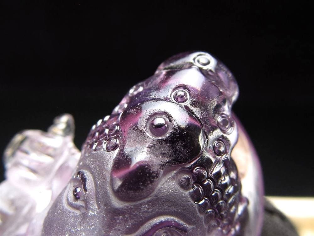 ガネーシャ アメジスト 夢を叶える象 ガネーシャ彫刻 ブランドバーグ