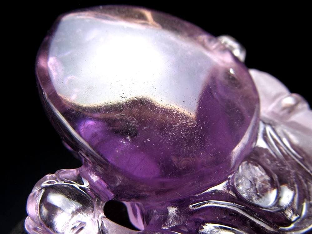 ガネーシャ アメジスト 夢を叶える象 ガネーシャ彫刻 ブランドバーグ