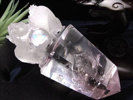 アメジスト 彫刻置物 龍神 辰 竜