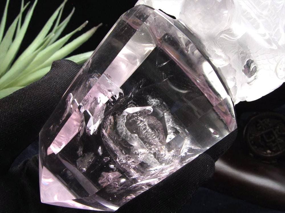 アメジスト 彫刻置物 龍神 辰 竜