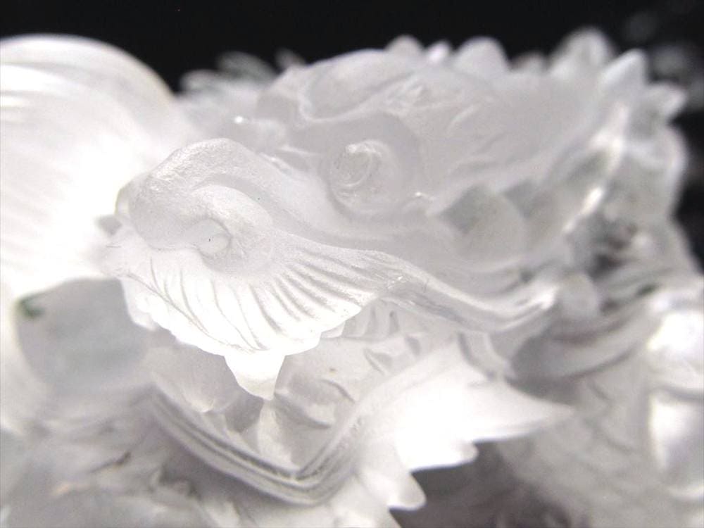 アメジスト 彫刻置物 龍神 辰 竜