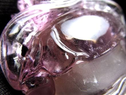 アメジスト 紫水晶 黄財神 彫刻 置物