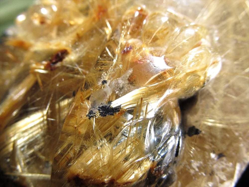 龍亀 ゴールドルチル 彫刻置物 ロングイ 天然石