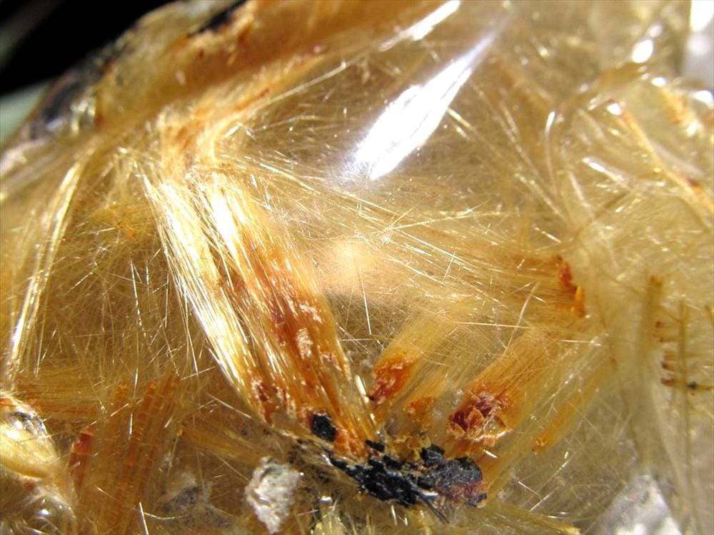 龍亀 ゴールドルチル 彫刻置物 ロングイ 天然石