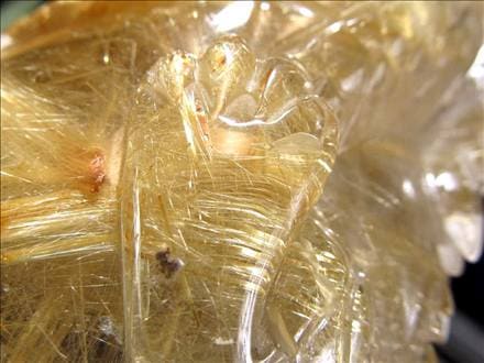 龍亀 ゴールドルチル 彫刻置物 ロングイ 天然石