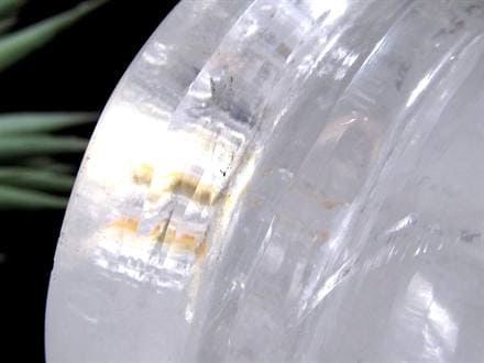 天然水晶 ストゥーパ 仏塔 彫り 置物
