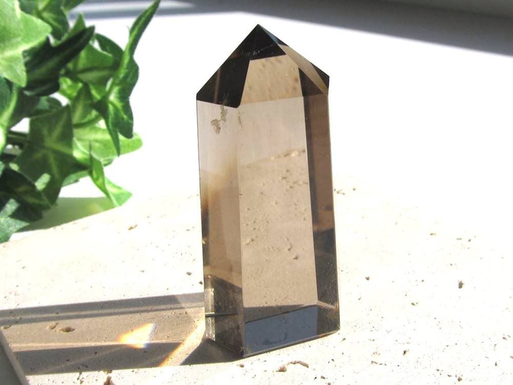 ガウリシャンカール ヒマラヤスモーキークォーツ ポイント ガウリクリスタル ネパール