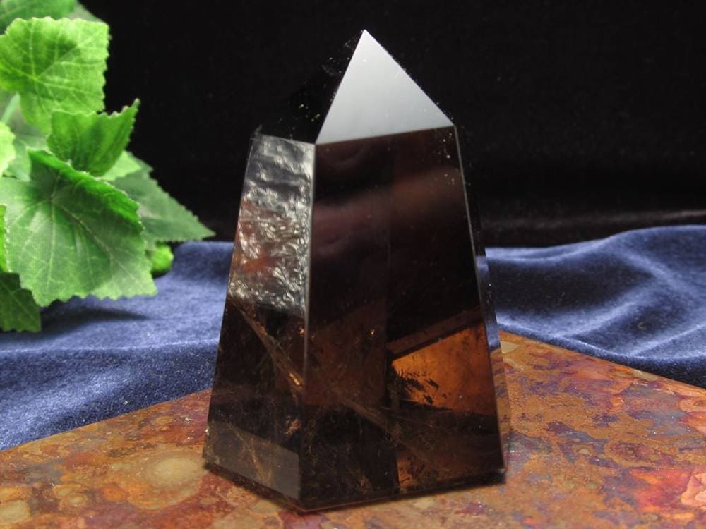 ガウリシャンカール ヒマラヤスモーキークォーツ ポイント ガウリクリスタル ネパール