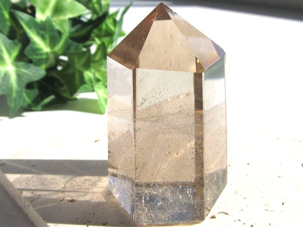 ガウリシャンカール ヒマラヤスモーキークォーツ ポイント ガウリクリスタル ネパール