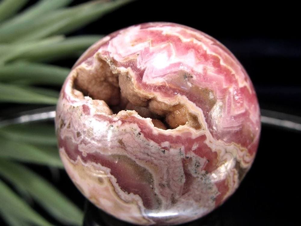 インカローズ ロードクロサイト スフィア 丸玉