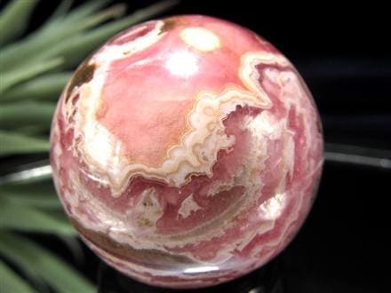 インカローズ ロードクロサイト スフィア 丸玉