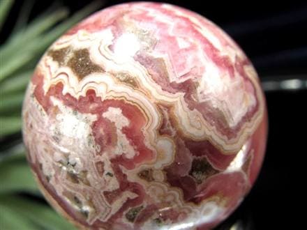 インカローズ ロードクロサイト スフィア 丸玉