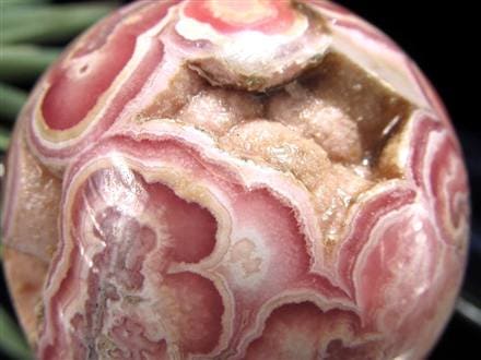 インカローズ ロードクロサイト スフィア 丸玉