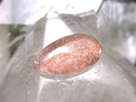 ストロベリークォーツ 苺水晶 ルース タンブル カザフスタン産