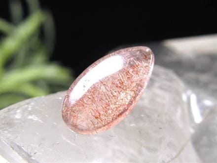 ストロベリークォーツ 苺水晶 ルース タンブル カザフスタン産