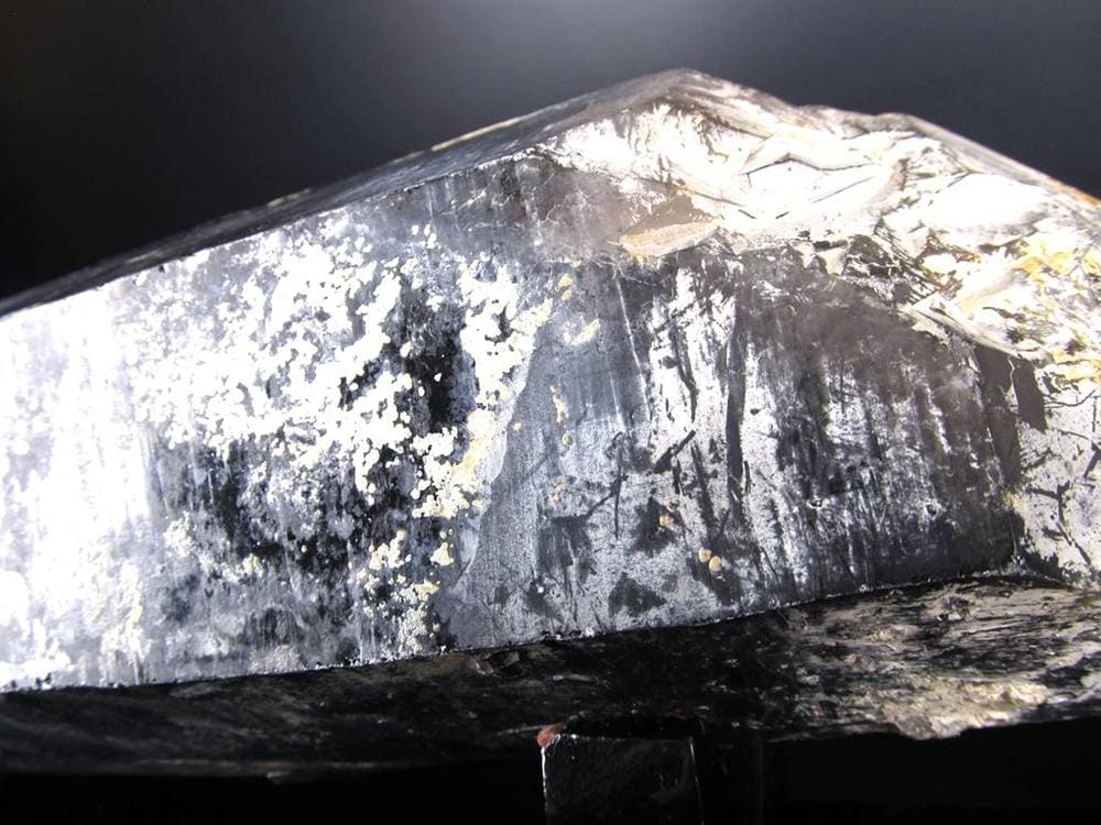 モリオン 黒水晶 原石 クラスター 山東省産