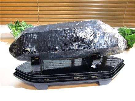 モリオン 黒水晶 原石 クラスター 山東省産