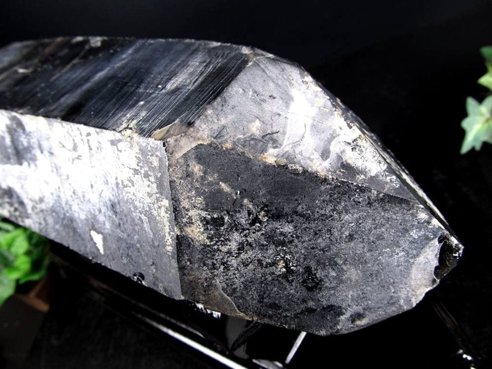 モリオン 黒水晶 原石 クラスター 山東省産