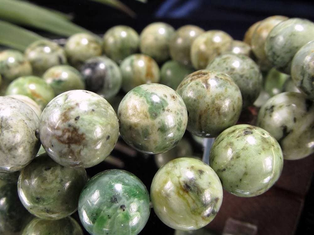 日高翡翠 ブレスレット 日本の石 パワーストーン 天然石 国産