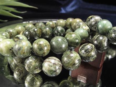 日高翡翠 ブレスレット 日本の石 パワーストーン 天然石 国産