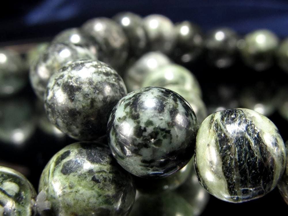 日高翡翠 ブレスレット 日本の石 パワーストーン 天然石 国産