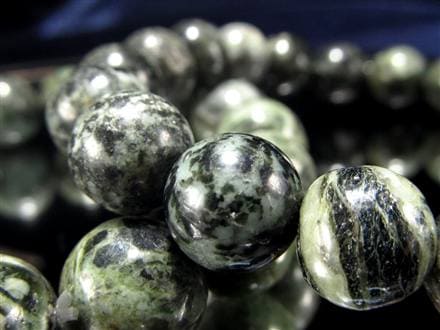 日高翡翠 ブレスレット 日本の石 パワーストーン 天然石 国産