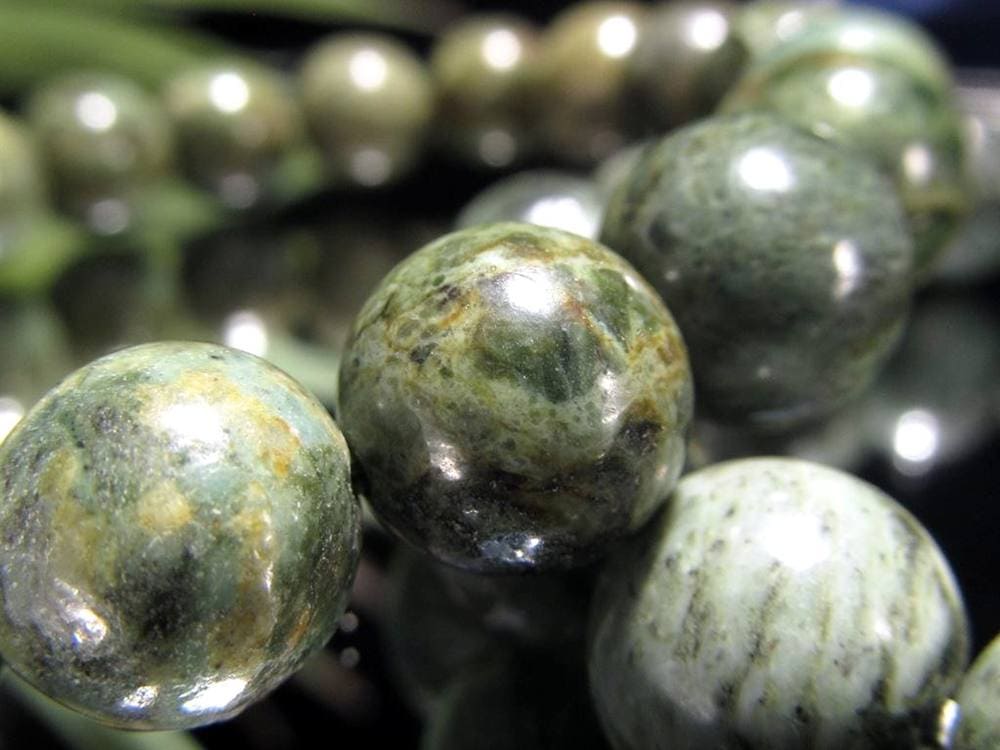 日高翡翠 ブレスレット 日本の石 パワーストーン 天然石 国産