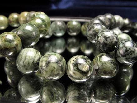 日高翡翠 ブレスレット 日本の石 パワーストーン 天然石 国産