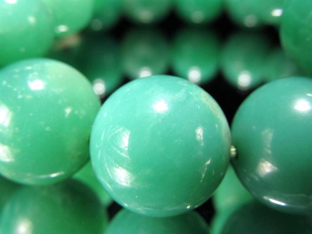 クリソプレーズ オーストラリアンジェイド ブレスレット カルセドニー 玉髄