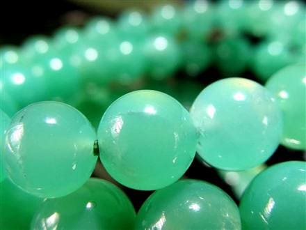 クリソプレーズ オーストラリアンジェイド ブレスレット カルセドニー 玉髄