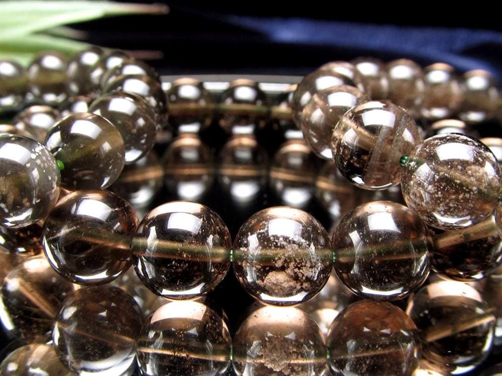 オブシディアン 黒曜石 ブレスレット サフォーダイト チンターマニストーン