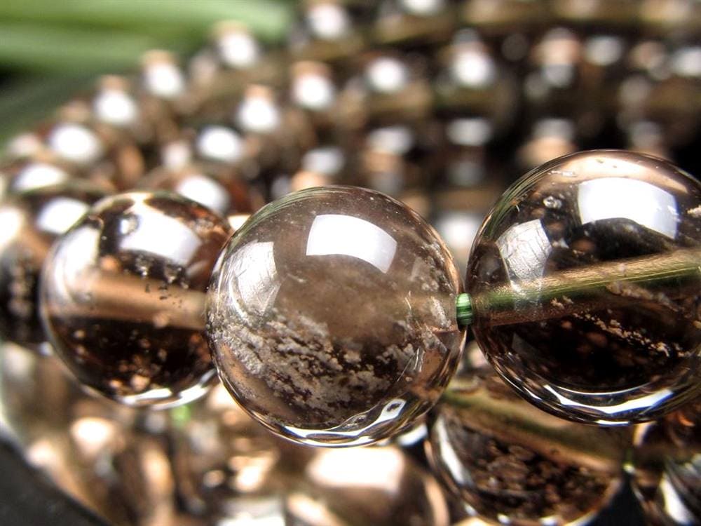 オブシディアン 黒曜石 ブレスレット サフォーダイト チンターマニストーン