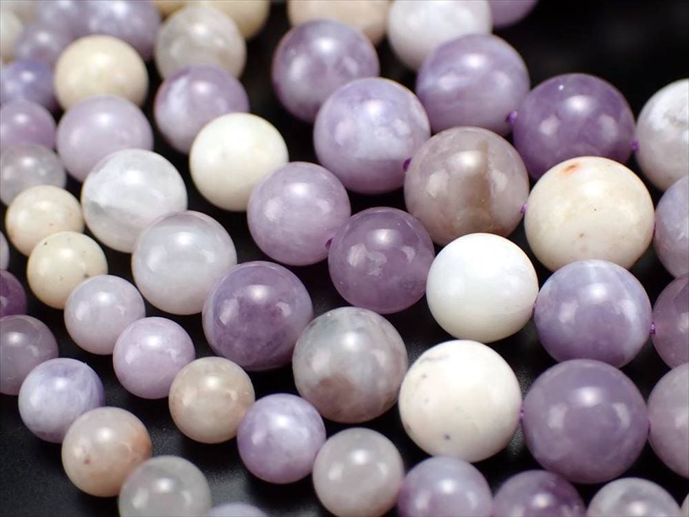 ビーズ連 モラドオパール パープルオパール ティファニーストーン フローライト