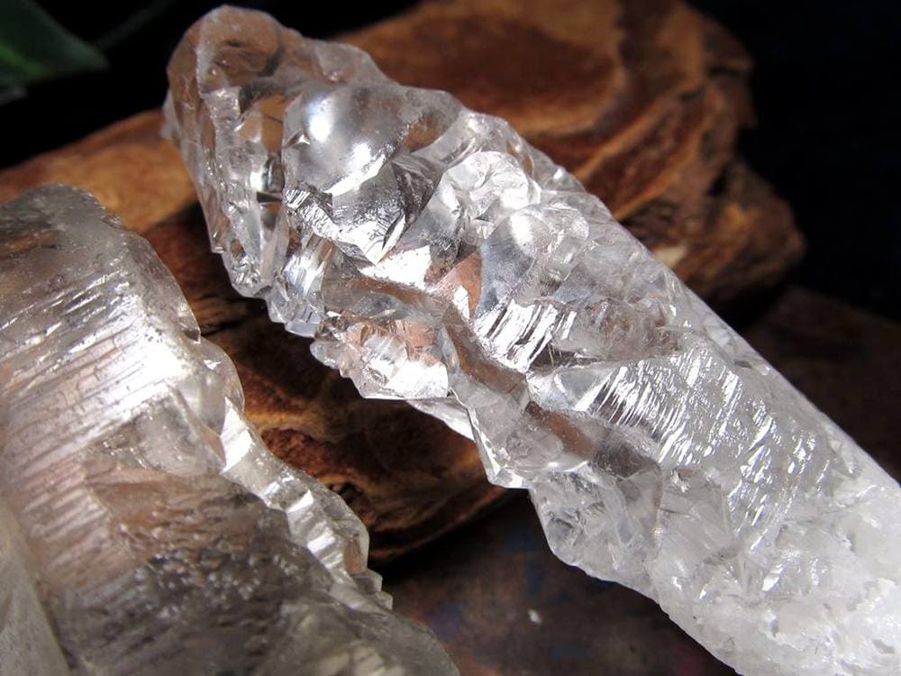 エッジドクォーツ 蝕像水晶 水晶 原石 ポイント