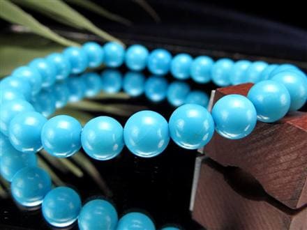 ターコイズ トルコ石 スリーピングビューティー ブレスレット 12月の誕生石