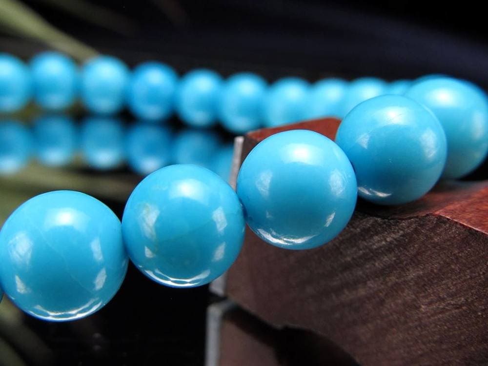 ターコイズ トルコ石 スリーピングビューティー ブレスレット 12月の誕生石