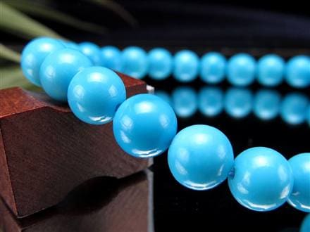 ターコイズ トルコ石 スリーピングビューティー ブレスレット 12月の誕生石