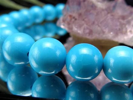 ターコイズ トルコ石 スリーピングビューティー ブレスレット 12月の誕生石