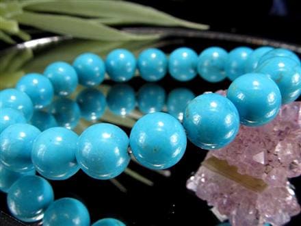 ターコイズ ブレスレット トルコ石 天然石 12月の誕生石
