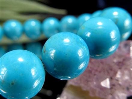 ターコイズ ブレスレット トルコ石 天然石 12月の誕生石