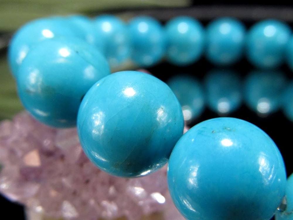 ターコイズ ブレスレット トルコ石 天然石 12月の誕生石