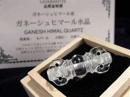 ガネーシュヒマール 水晶 五鈷杵 ヴァジュラ 金剛杵