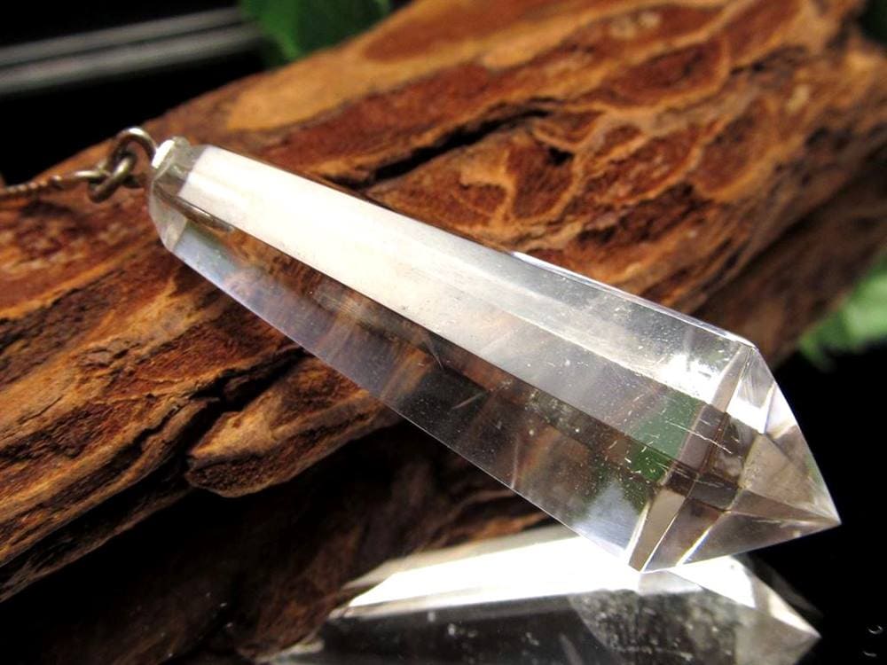 ガネーシュヒマール 水晶 ペンデュラム ファセットカット ポイント